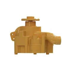 Caterpillar Bomba de agua refrigerante utilizada en el MOTOR — vista en tres cuartos