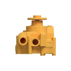 Caterpillar Bomba de agua refrigerante utilizada en el MOTOR — vista en tres cuartos