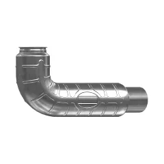 Caterpillar Insulated Exhaust Tube — açılı görünüm