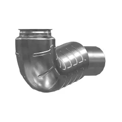 Caterpillar Insulated Exhaust Tube — açılı görünüm