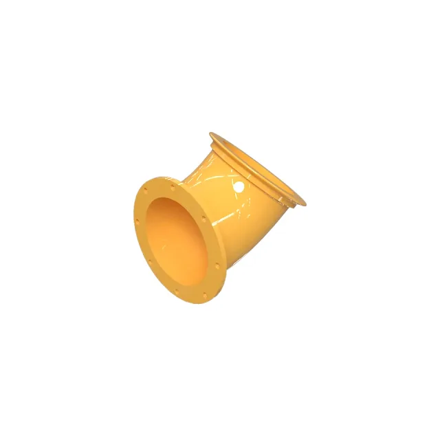 212.8mm İç Çapı E egzoz Flanged Elbow