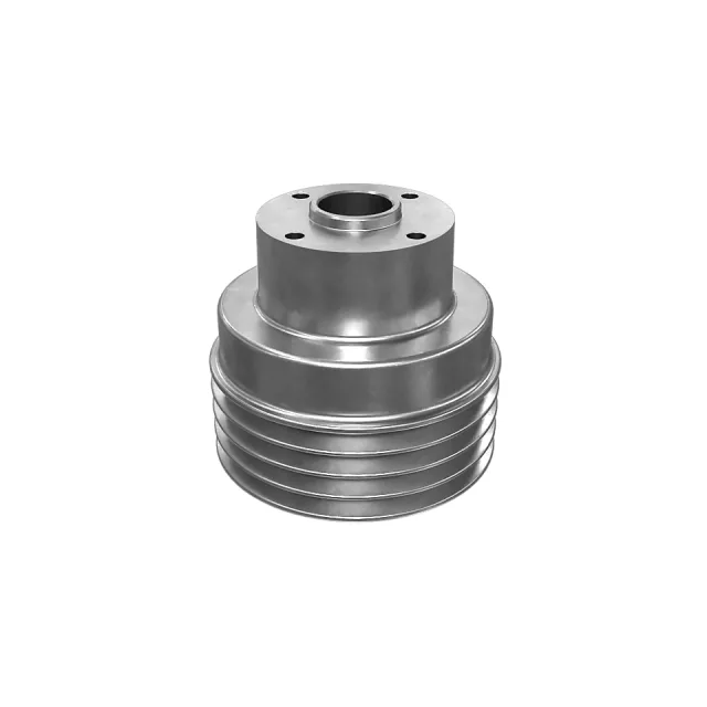 4 Groove Shaft Pulley