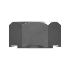Caterpillar M16 x 2mm Hex Weld Nut — Dreiviertelansicht