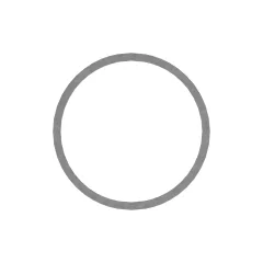 Caterpillar 50mm Dış Segment Backup Ring — açılı görünüm