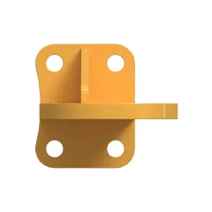 Caterpillar Doğru-Hand Side Motorları Bracket — açılı görünüm
