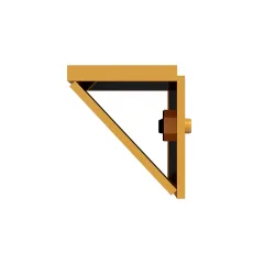 Caterpillar Conveyor Guard Plate — açılı görünüm