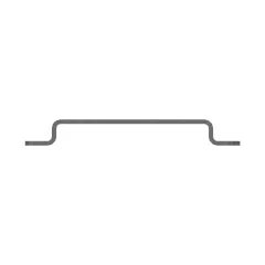 Caterpillar 1.5mm Thick Support Plate — açılı görünüm
