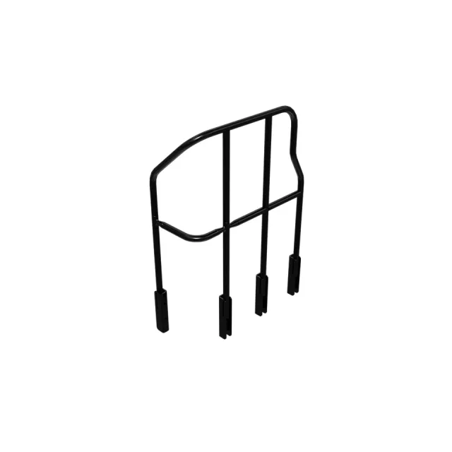 linke Seite Plattform Guardrail
