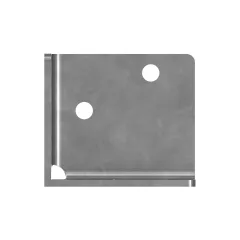 Caterpillar 4mm Thick Bracket — three-quarter view