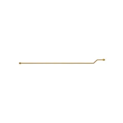 Caterpillar 6.22mm ID Coupler Lines Tubo — vista en tres cuartos