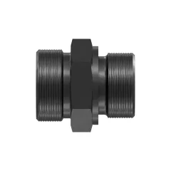 Caterpillar 1-7/16-12 x M33 Straight Adapter — açılı görünüm