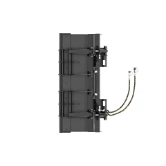 Caterpillar 2080 mm (82 pol), Acoplamento de roda de rodagem, Contorno de corte em parafusos — vista de três quartos