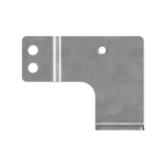 Caterpillar 4mm Thick Breather Mount Bracket — three-quarter view