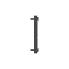 Caterpillar Single ROHRLEITUNG Half Slot Clip — Dreiviertelansicht