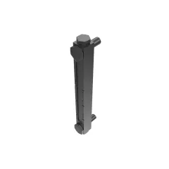 Caterpillar Single ROHRLEITUNG Half Slot Clip — Dreiviertelansicht