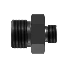 Caterpillar 1-1/16-12 Thread Hidrolik Line Düz Adaptor — açılı görünüm