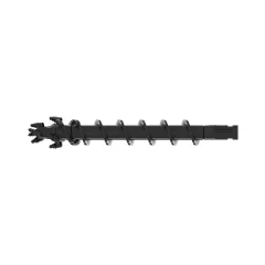 Caterpillar 152 mm (6 in) kaya delicisi Bit — açılı görünüm