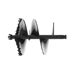 Caterpillar 762 mm (30 in) kaya delicisi Bit — açılı görünüm