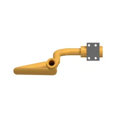 Caterpillar 28.45mm ID Axle Oil Soğutma Hatları Tube — açılı görünüm