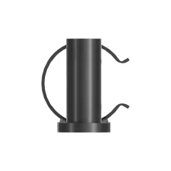 Caterpillar Spring Plunger Pin — vista de três quartos