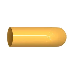 Caterpillar Tubo de linhas de ar do refrigerador do diâmetro interno 97.38mm — vista de três quartos