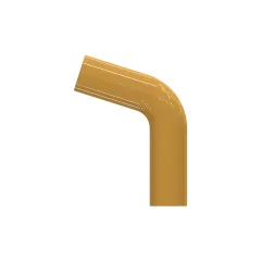 Caterpillar Tubo de linhas de ar do refrigerador do diâmetro interno 97.38mm — vista de três quartos