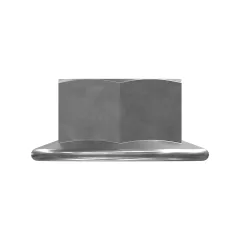 Caterpillar M10 x 1.5mm Hex Flange Somun — açılı görünüm