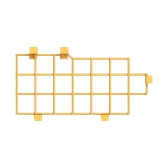 Caterpillar Left Hand Window Guard — açılı görünüm