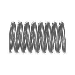 Caterpillar 38.10mm Freie Länge Kompressionsfeder — Dreiviertelansicht