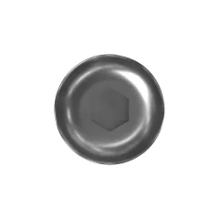 Caterpillar 5/16"-18 x 3" Rounded Pan Head Internal Hex Vida — açılı görünüm