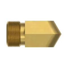 Caterpillar 1/18-27 x 9/16-18 Elbow Adapter — açılı görünüm