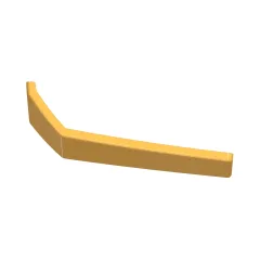 Caterpillar Hood Panel — açılı görünüm