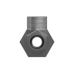 Caterpillar 7/16" X 9/16" X 1" Threaded Tee Adaptör — açılı görünüm