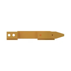 Caterpillar Idler Protector End — vista en tres cuartos