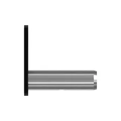 Caterpillar 50.7mm Outside Diameter Linkage Pin — three-quarter view