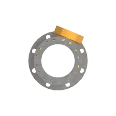 Caterpillar 360mm Long Water Line T- şekilli adaptörler — açılı görünüm