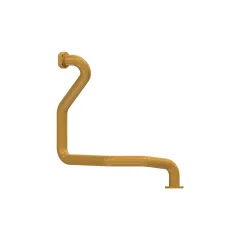 Caterpillar Tube de refroidissement des lignes de frein 85.6mm ID — vue de trois quarts