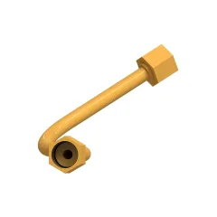 Caterpillar 9.52mm Power Train Oil Line Steel Tube — açılı görünüm