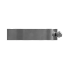 Caterpillar 157.7mm zu 162.1mm Durchmesser Bent Bolt Clamp — Dreiviertelansicht