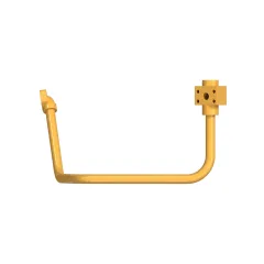 Caterpillar Tubo de linhas dianteiras hidráulicas do diâmetro interno 19.3mm — vista de três quartos