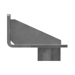 Caterpillar Power Train Guard Bracket — açılı görünüm