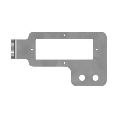 Caterpillar Motor Harness Mount Plak — açılı görünüm