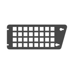 Caterpillar 3mm Thick Koruma Plate — açılı görünüm