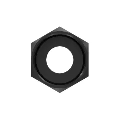 Caterpillar 1-7/16″-12 O-Ring Face Seal Straight Adapter — three-quarter view