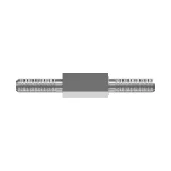 Caterpillar M10 Clip Bolt Stud — Dreiviertelansicht