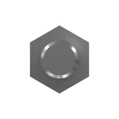 Caterpillar M10 Clip Bolt Stud — Dreiviertelansicht