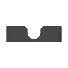 Caterpillar 6mm Dicke Loader Rahmen Bottom Guard Abdeckung — Dreiviertelansicht