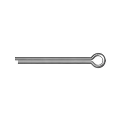 Caterpillar 25.40mm Langstahl Split Typ Couch Pin — Dreiviertelansicht
