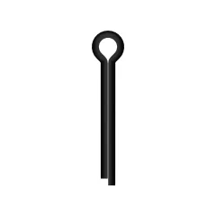 Caterpillar 25.40mm Épingle de cotter de type longue fraction — vue de trois quarts
