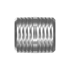 Caterpillar 1-11-1/2 NPT Thread Doğru Adapt — açılı görünüm